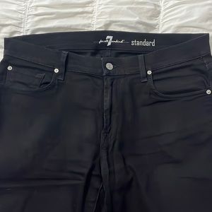 7 For All Mankind Black Jeans